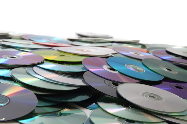 CD and DVD (data) background — Stock Photo, Image