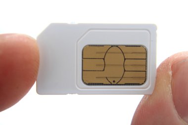 parmaklarımda simcard