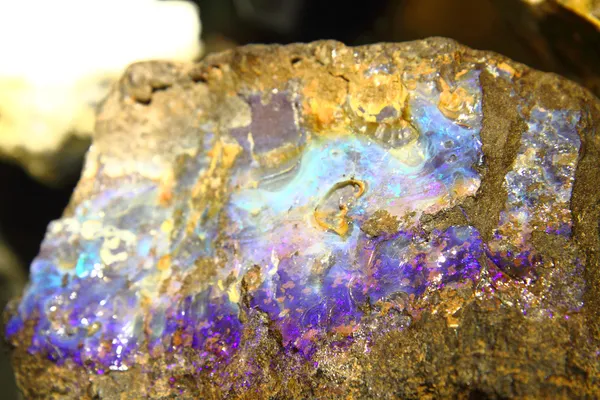 Latar belakang mineral opal — Stok Foto