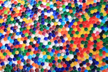 renk plastik pet şişe kapakları 