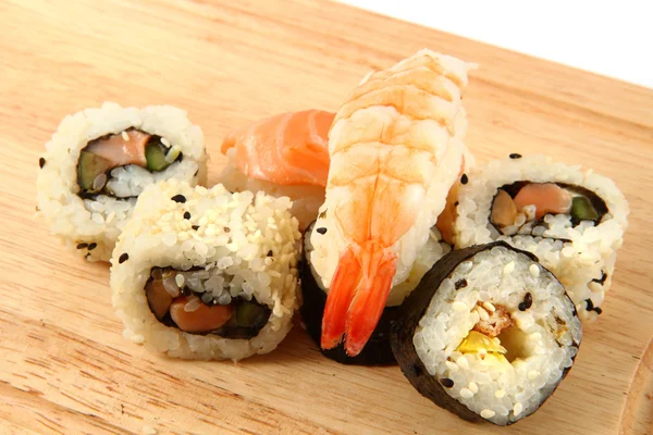 Salmon sushi sebagai makanan gourmet — Stok Foto