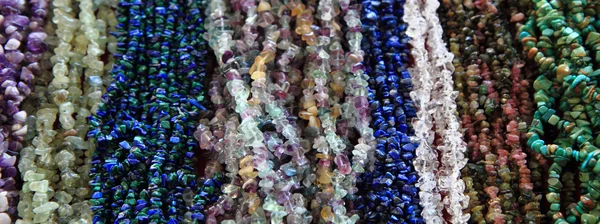 Joyas de colores naturales gemas — Foto de Stock