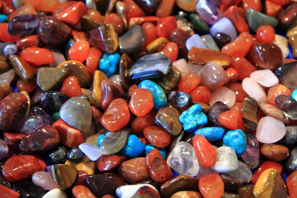 Color gems background — Stock Photo, Image