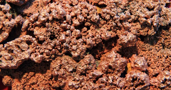 Fundo de cobre natural — Fotografia de Stock