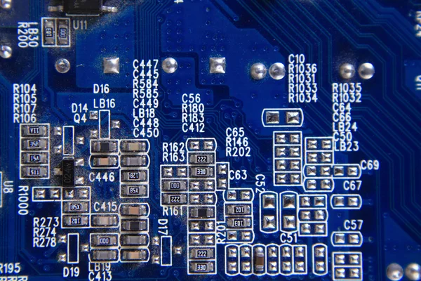 Computer Motherboard Hintergrund — Stockfoto