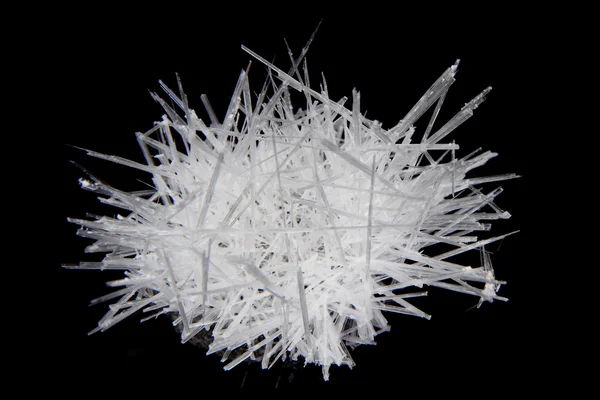 Urea CO (NH2) 2 cristallo biologico — Foto Stock