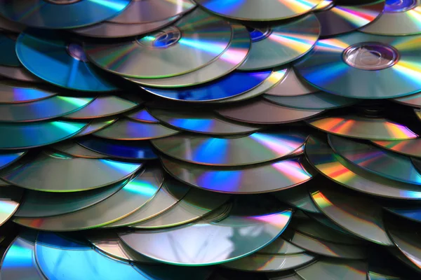 CD and DVD data background — Stock Photo, Image