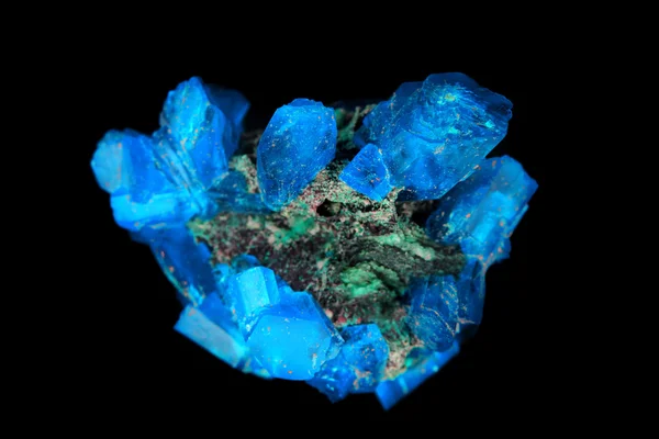 Minerale di vetriolo blu — Foto Stock