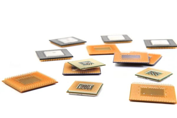 Mikroprocesszorok — Stock Fotó