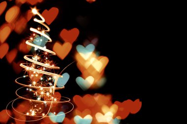 soyut kalpleri arka plan 