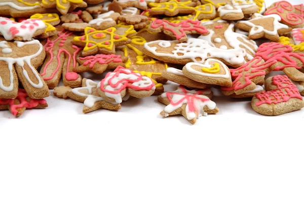 Lebkuchen zu Weihnachten — Stockfoto