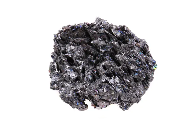 Syntetisk korund mineral (ser ut som meteor) — Stockfoto