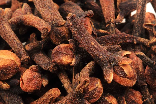 Clove spice background — Stock Photo, Image