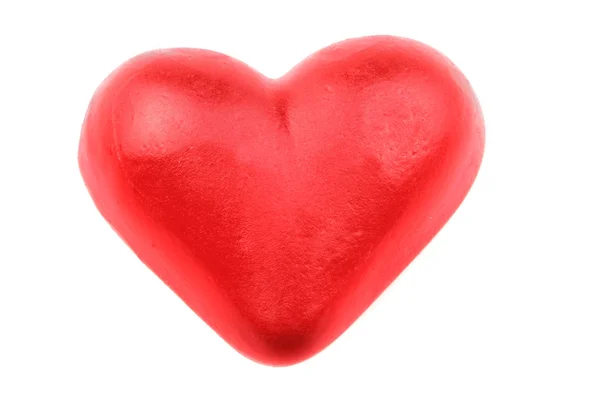 Sweet candy red heart — Stock Photo, Image