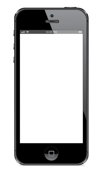 Smartphone similar a iphone — Vector de stock