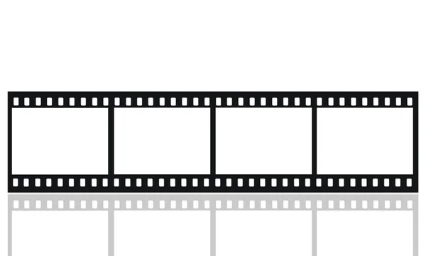 Стандартні рамки для зображення фільмів — стокове фото