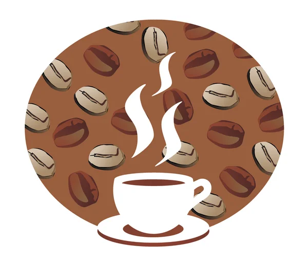 Вектор - знак кофе — стоковый вектор