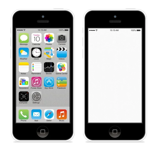 IPhone 5c — Vector de stock