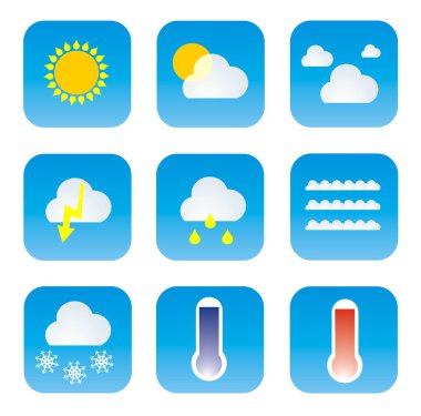 Hava simgeleri kümesi