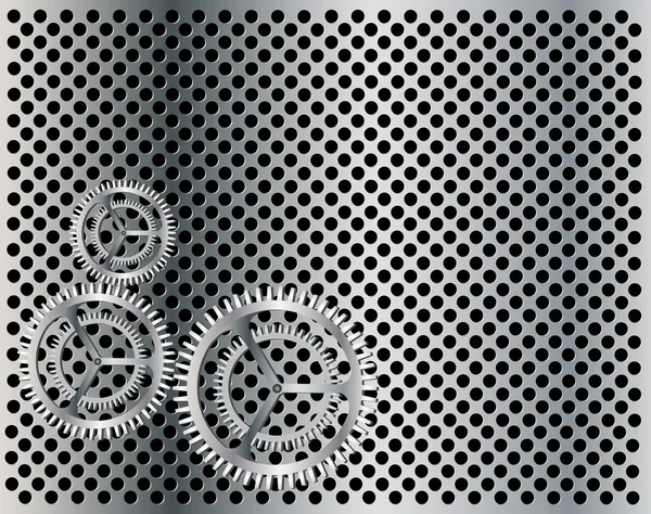 Gear vector background — Stock Vector