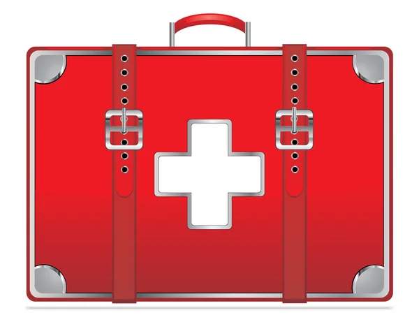 First aid kit — Stock Vector