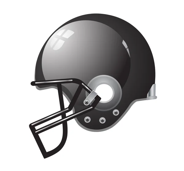 Football helmet — Stock Vector