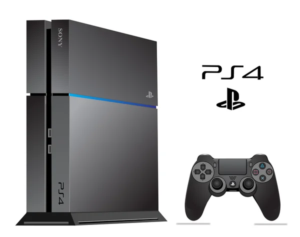 Sony Ps 4 — стоковый вектор