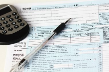 IRS federal gelir vergisi formları