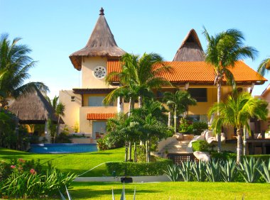 Meksika tropikal tatil ev konak