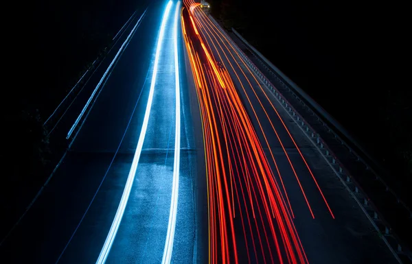 Luces abstractas del coche —  Fotos de Stock