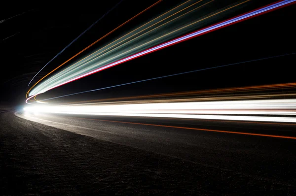 Abstract car lights — Stock Photo, Image