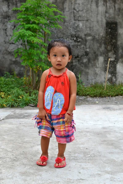 Азиатский невинный ребенок — стоковое фото