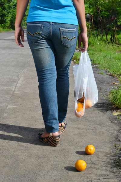 Kayıp portakal — Stok fotoğraf
