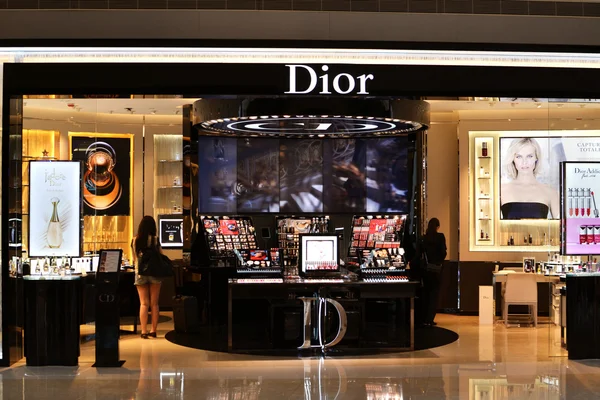 Dior shop Royaltyfria Stockfoton