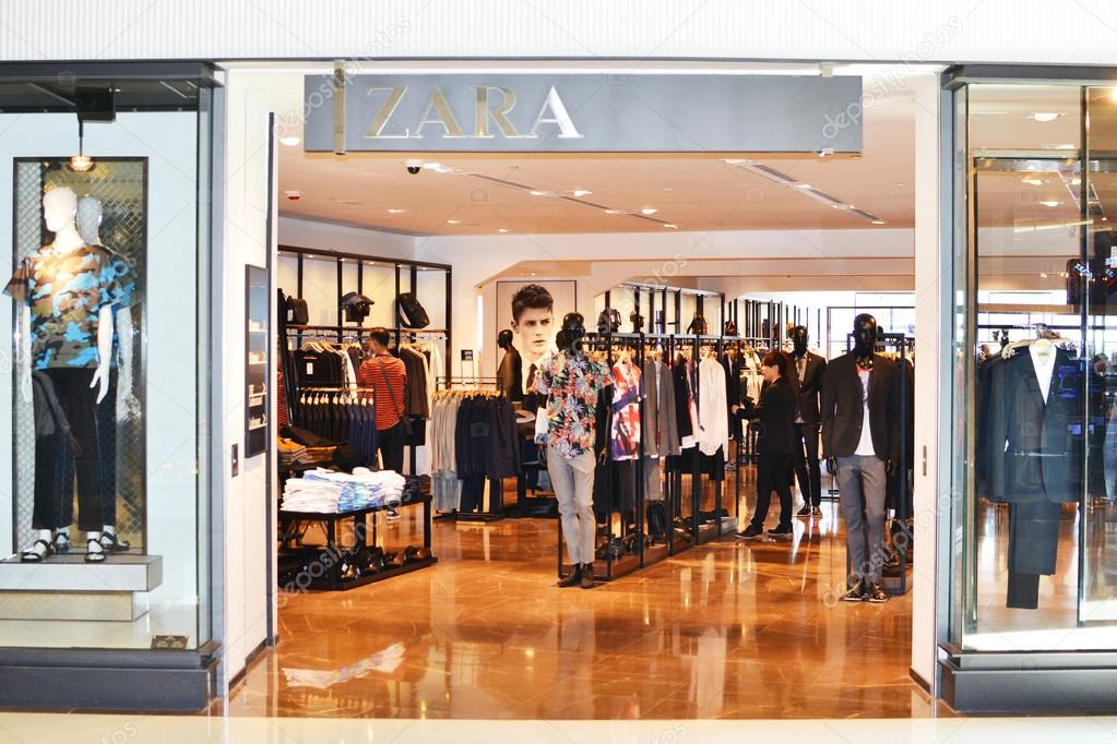 Zara for men shop – Stock Editorial 