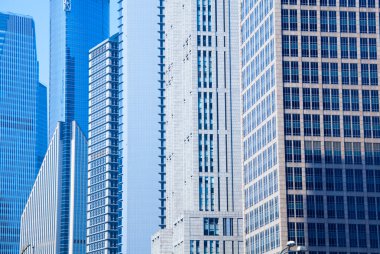 Şangay 'daki gökdelenler.