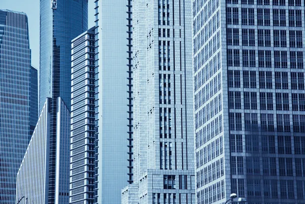 Skyskrapor i Shanghai Kina — Stockfoto