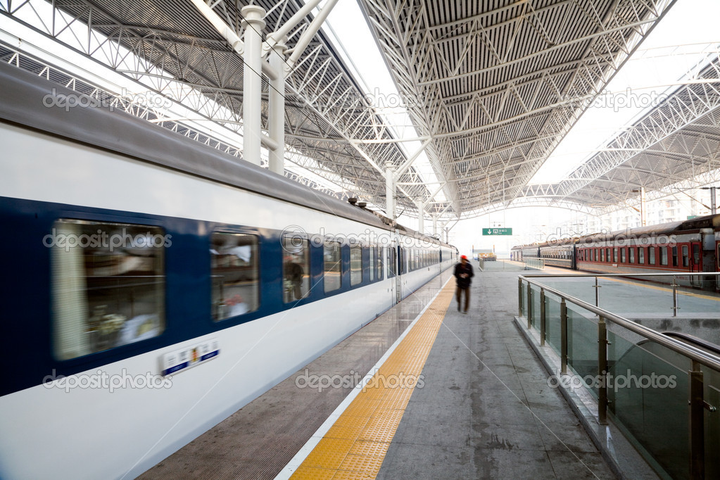 Train station in china