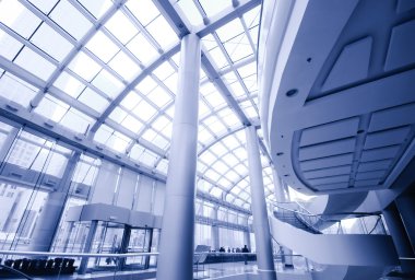 Modern salon içinde ofis Merkezi