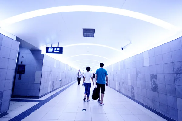 L'interno dell'edificio a Shanghai Cina — Foto Stock