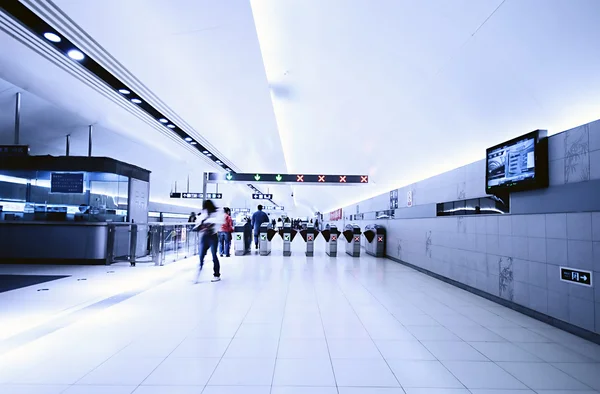 Passenger in the Beijing airport — Stock Photo, Image