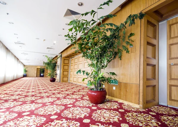 De hotel-corridor — Stockfoto