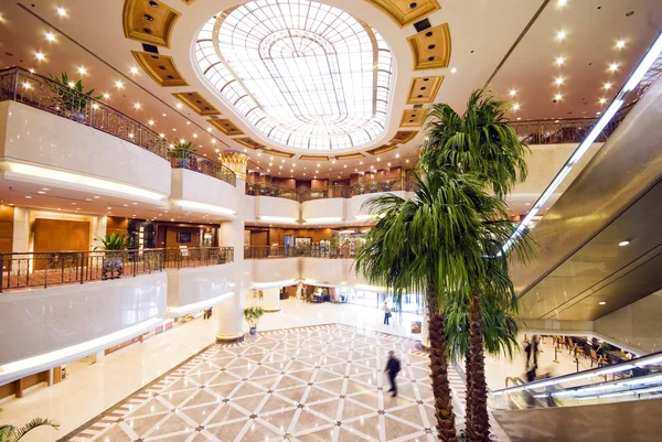 De lobby van het hotel — Stockfoto