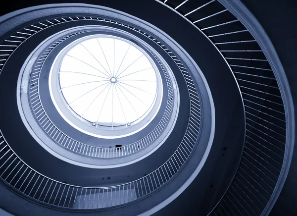 Escalera espiral abstracta —  Fotos de Stock