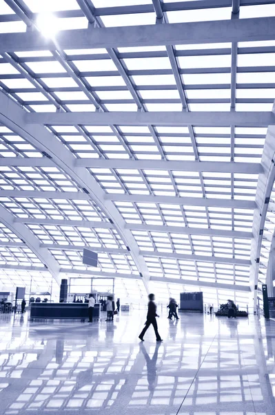 Passageiro no aeroporto de Pequim — Fotografia de Stock