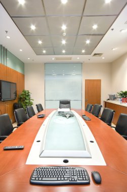 Modern ofis iç toplantı odası