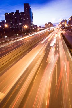 gece trafik