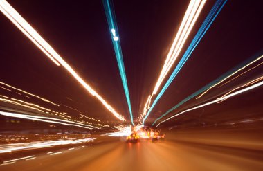 gece trafik