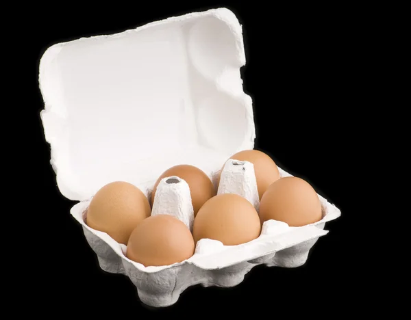 A box of eggs — Stock Photo, Image