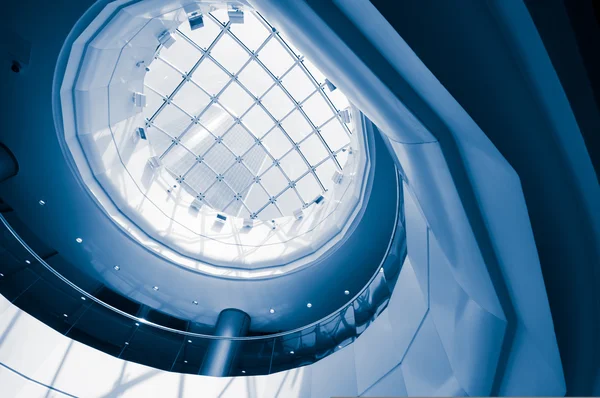 The mall hall of round ceiling — Stock Photo, Image